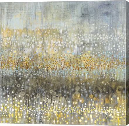 Framed Rain Abstract IV Print