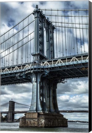 Framed Manhattan Bridge 2 Print