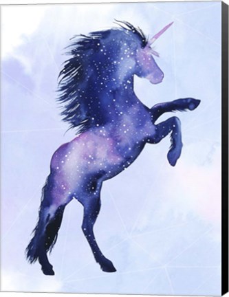 Framed Unicorn Universe  III Print