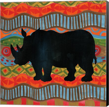 Framed African Animal IV Print