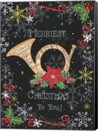 Framed Merriest Christmas Print