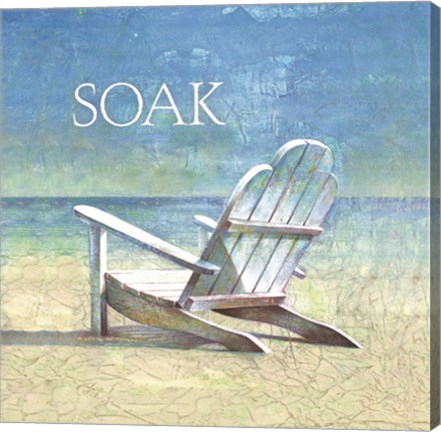 Framed Coastal Soak Print