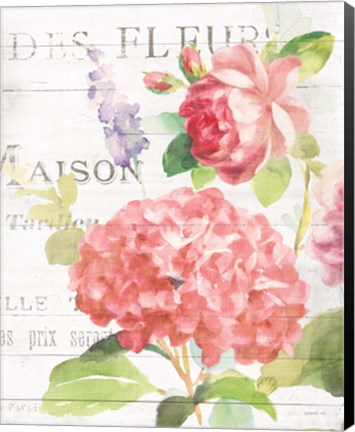 Framed Maison Des Fleurs IV Print
