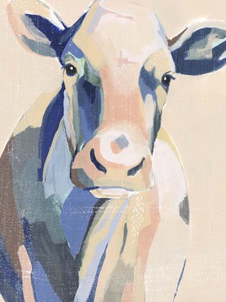 Framed Hertford Holstein I Print