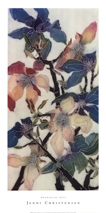 Framed Magnolias XIII Print
