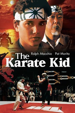 Framed Karate Kid Print