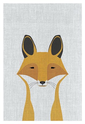 Framed Foxy Print