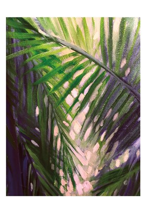 Framed Palm Trees 3 Print