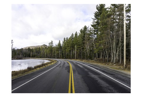 Framed Divided Highway Print