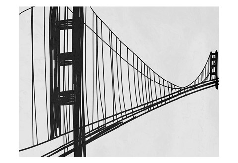 Framed Bridge Heights Print