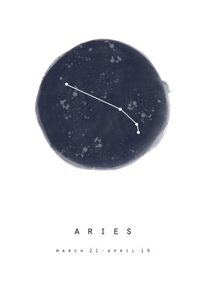 Framed Aries Print