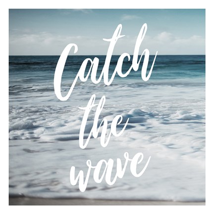 Framed Catch The Wave Print