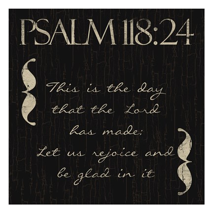 Framed Psalm This Print