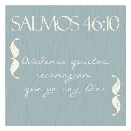 Framed Salmos Quedense Print