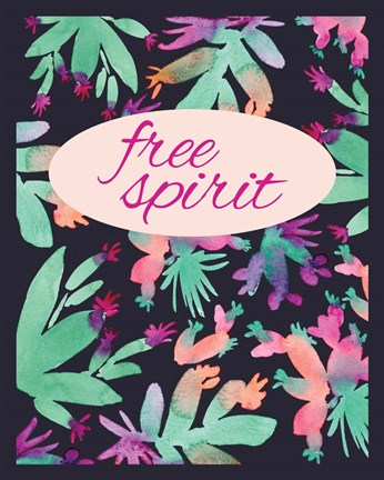 Framed Free Spirit 1 Print