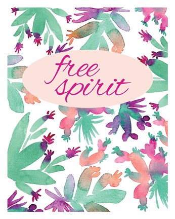 Framed Free Spirit 2 Print