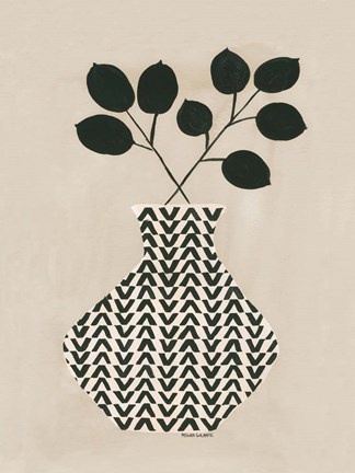 Framed Vadim Vase Print