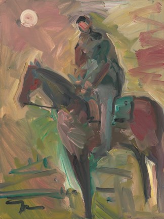 Framed Desert Horseman Print
