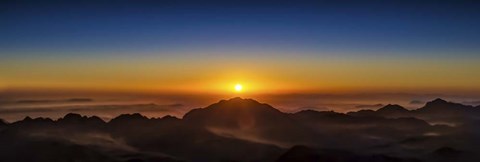 Framed Sunrise Over Sinai Print