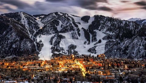 Framed Aspen Overlook Print