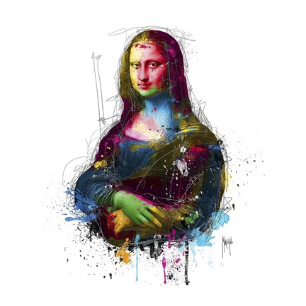 Framed Da Vinci Pop Print