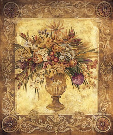 Framed Tuscan Urn Print