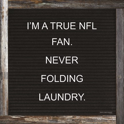 Framed NFL Fan Print