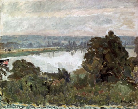 Framed Seine near Vernon, c1911 Print