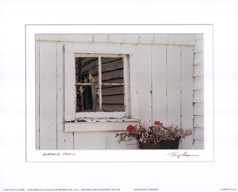Framed Jonathan&#39;s Window Print