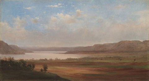 Framed View of Lake Pepin, Minnesota, 1862 Print