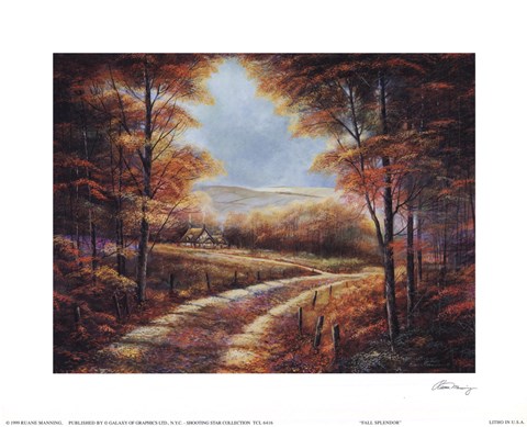 Framed Fall Splendor Print