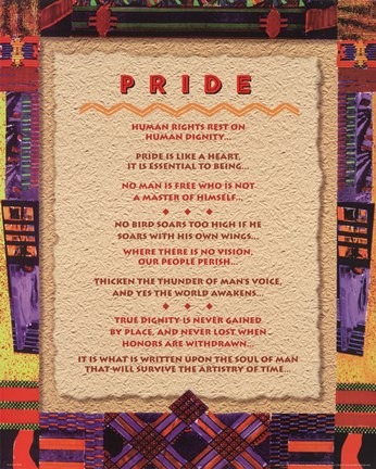 Framed Pride Print