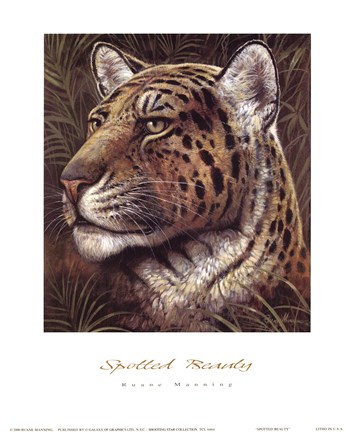 Framed Spotted Beauty Print