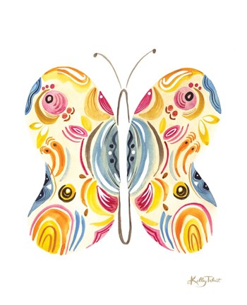 Framed Daydream Butterfly Print