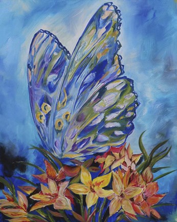 Framed ButterflyKisses Print