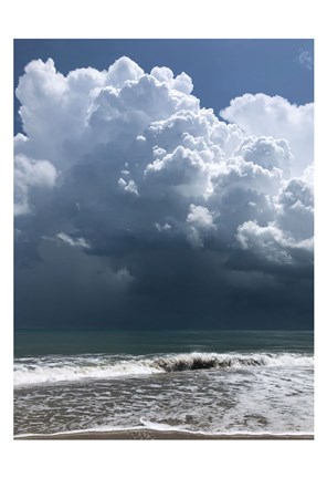 Framed Stormy Clouds Print