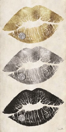 Framed Hollywood Kisses Print