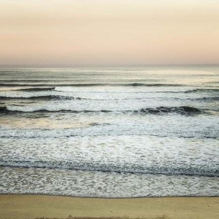 Framed Serenity by the Sea I Print