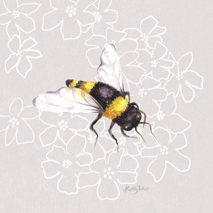 Framed Honey Bee II Print