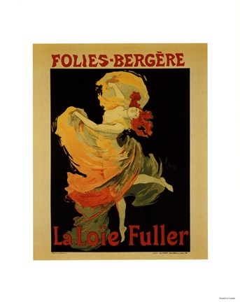 Framed Folies Bergere Print