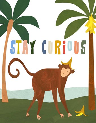 Framed Stay Curious Print