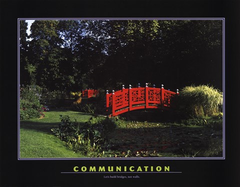 Framed Communication Print