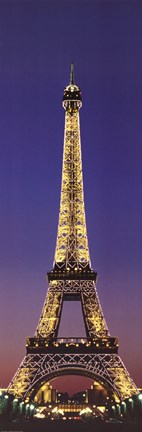 Framed Paris Eiffel Tower Print