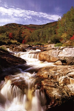 Framed Ausable River, New York Print