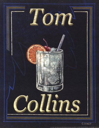 Framed Tom Collins Print