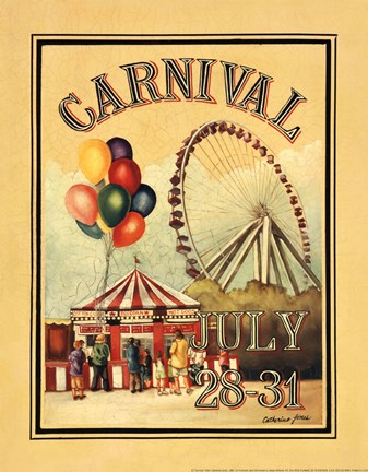 Framed Carnival Print