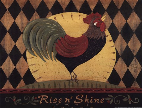 Framed Rise N&#39; Shine Print
