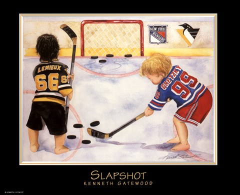 Framed Slapshot Print