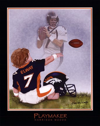 Framed Playmaker Print