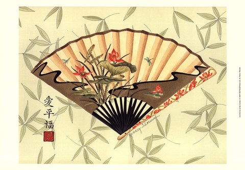 Framed Art of the Geisha I Print